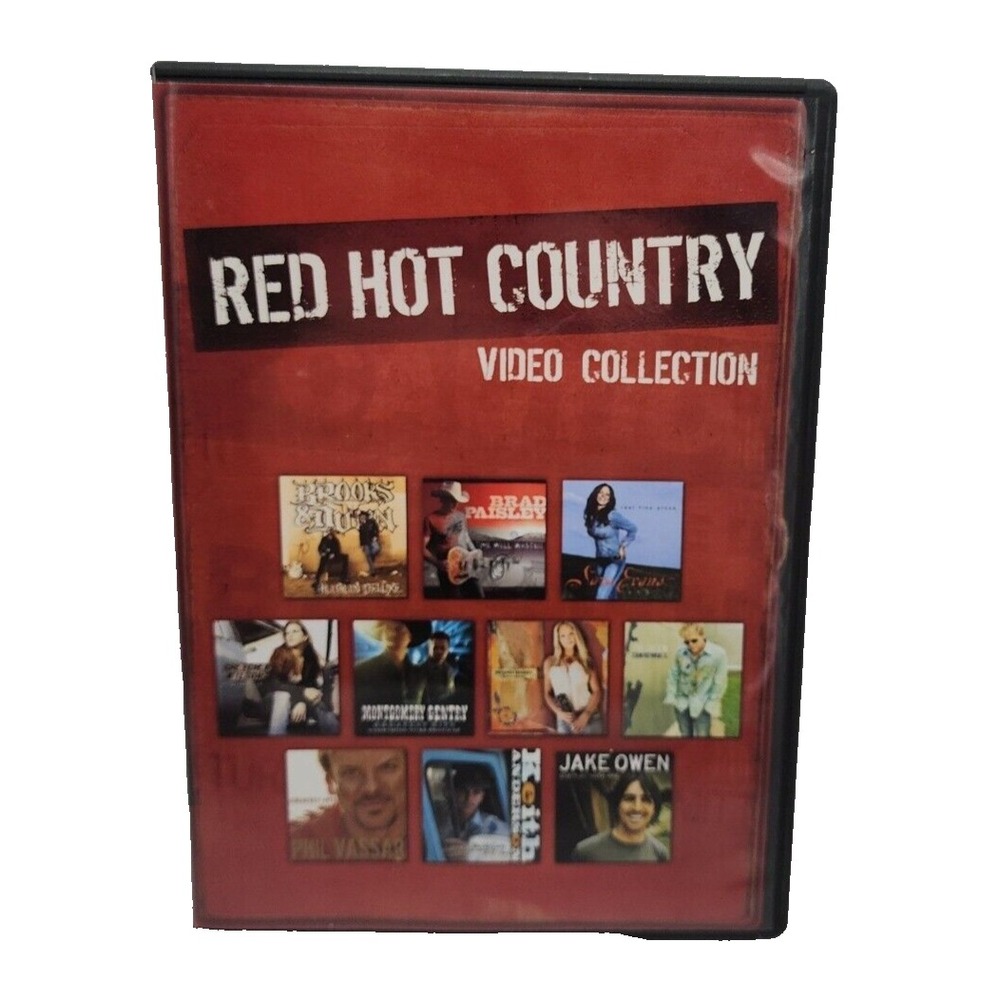 Red Hot Country Video Collection DVD Sony BMG Brooks & Dunn Brad Paisley 2006